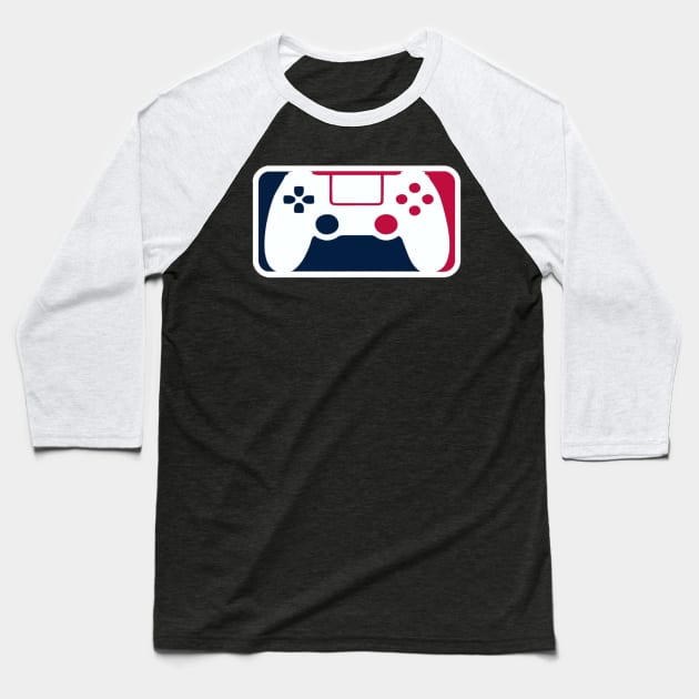 NGA / National Gamers Association Baseball T-Shirt by APOCALYPTIK